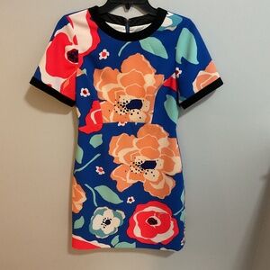 Kate Spade Right Poppy Floral Luau Party Dress, Size 4